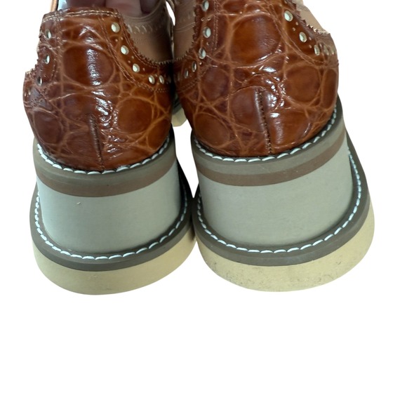 Robert Clergerie Briyal platform Oxford NEW - Picture 7 of 10